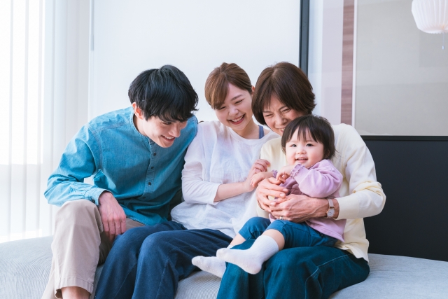温かい家族のイメージ